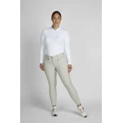 Pantalon Pikeur femme Vally full grip 6106 taille mi haute Crème vanille Beige