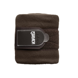Bandes de polo Eskadron Marron foncé