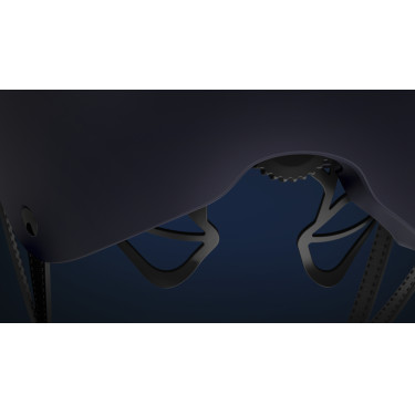 Casque d'équitation Abus Airluxe Pure Bleu nuit