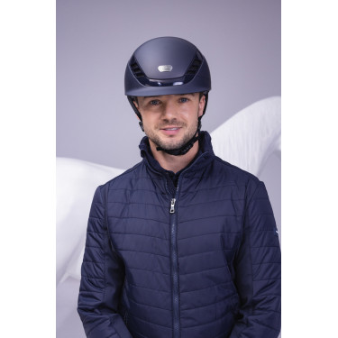 Casque d'équitation Abus Airluxe Pure Bleu nuit