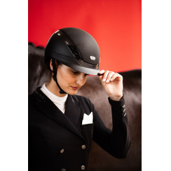 Casque d'équitation Abus Airluxe Supreme Noir