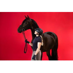 Casque d'équitation Abus Airluxe Supreme Noir