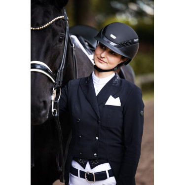 Casque d'équitation Abus Airluxe Supreme Noir