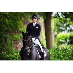 Casque d'équitation Abus Airluxe Supreme Noir