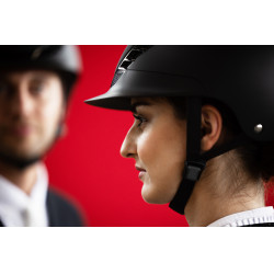 Casque d'équitation Abus Airluxe Supreme Noir