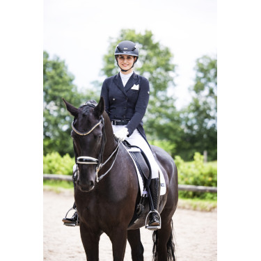 Casque d'équitation Abus Airluxe Supreme Noir