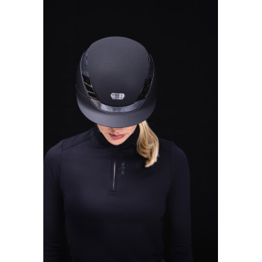 Casque d'équitation Abus Airluxe Supreme Noir