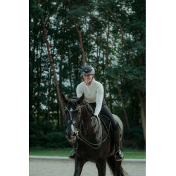 Casque d'équitation Abus Airluxe Supreme Noir