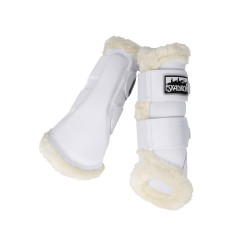 Guêtres Eskadron Soft Mesh fausse fourrure Blanc Guêtres Eskadron Soft Mesh fausse fourrure Blanc