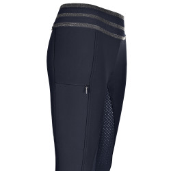 Legging Pikeur enfant full grip Ida Athl Marine Bleu marine