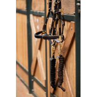 Licol en cuir Eskadron Elegance Marron foncé