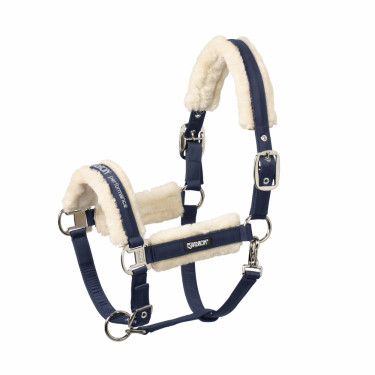 Licol Eskadron fausse fourrure Double pin Licol Eskadron fausse fourrure Double pin