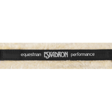 Licol Eskadron fausse fourrure Double pin Noir