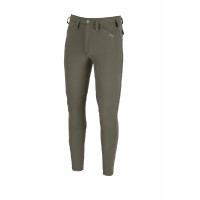 Pantalon homme Pikeur Rodrigo grip genoux Boue Gris Pantalon homme Pikeur Rodrigo grip genoux Boue Gris