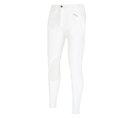Pantalon homme Pikeur Rodrigo grip genoux Kniebesatz Blanc