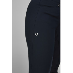 Pantalon Pikeur Candela faux fond de peau femme taille haute 1808 Ombre sombre