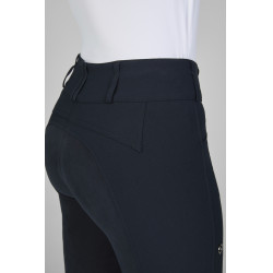 Pantalon Pikeur Candela faux fond de peau femme taille haute 1808 Ombre sombre