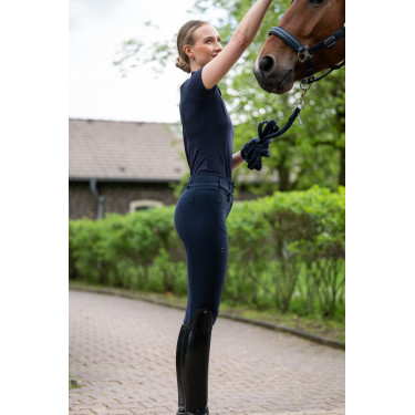 Pantalon Pikeur Candela faux fond de peau femme taille haute 1808 Pantalon Pikeur Candela faux fond de peau femme taille haute 1808