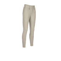 Pantalon Pikeur femme New Candela faux fond de peau 3908 taille haute Crème vanille Beige Pantalon Pikeur femme New Candela faux fond de peau 3908 taille haute Crème vanille Beige