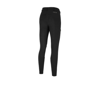 Pantalon Pikeur femme New Lugana faux fond de peau 0908 taille mi haute Noir