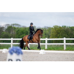 Pantalon Pikeur femme New Lugana faux fond de peau 0908 taille mi haute Noir