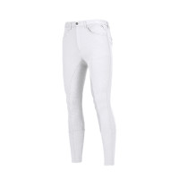 Pantalon Pikeur homme Navaro full grip Blanc Pantalon Pikeur homme Navaro full grip Blanc