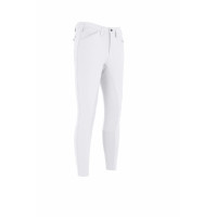 Pantalon Pikeur homme Rossini faux fond de peau 7508 taille mi haute Blanc Pantalon Pikeur homme Rossini faux fond de peau 7508 taille mi haute Blanc