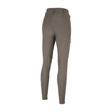 Pantalon Amia 6805 Pikeur grip genoux taille mi haute femme Taupe Marron