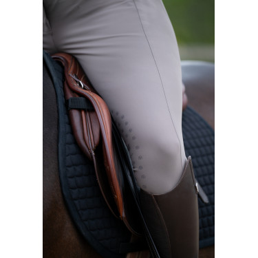 Pantalon Amia 6805 Pikeur grip genoux taille mi haute femme Taupe Marron