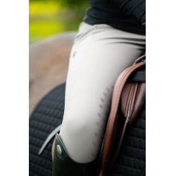 Pantalon Amia 6805 Pikeur grip genoux taille mi haute femme Taupe Marron