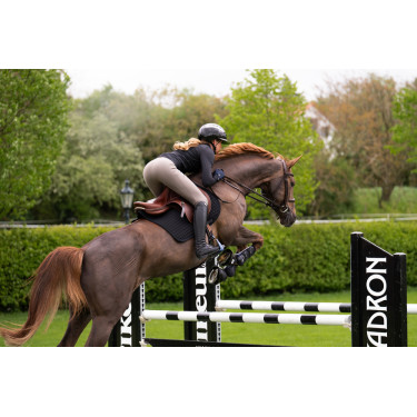 Pantalon Amia 6805 Pikeur grip genoux taille mi haute femme Taupe Marron
