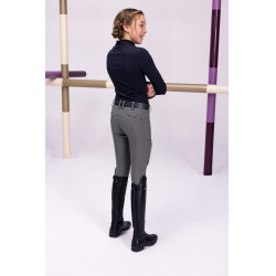 Pantalon Pikeur taille mi haute fille full grip 9306 Gris clair