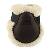 Protège boulets Eskadron élastique fausse fourrure Marron foncé