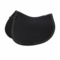 Tapis de selle Eskadron Coton or Noir