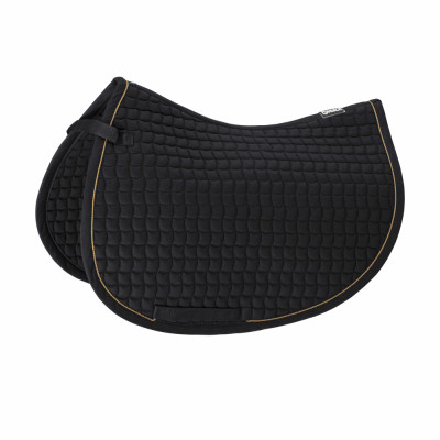 Tapis de selle Eskadron Coton or Noir