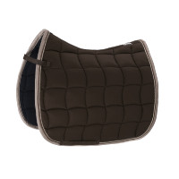 Tapis de selle Eskadron Performance Contrast Marron foncé