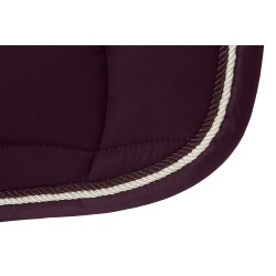 Tapis de selle Eskadron Performance Contrast Mûre Bordeaux