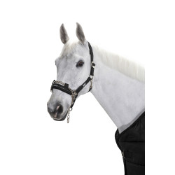 Licol de contrôle chaîne Sliding Eskadron Noir