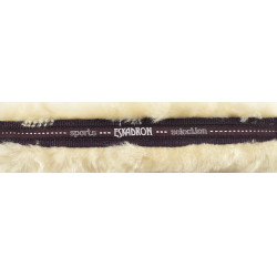 Licol Eskadron boucle Pin agneau Mûre Bordeaux