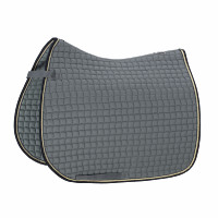 Tapis de selle Eskadron Coton Contrast Bleu cendré