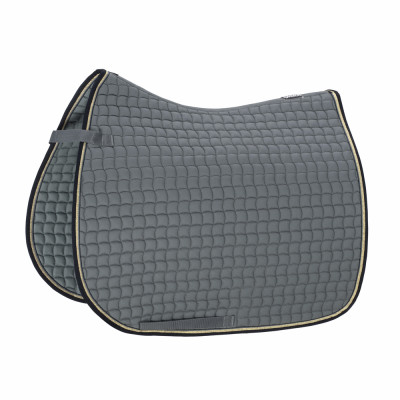 Tapis de selle Eskadron Coton Contrast Bleu cendré