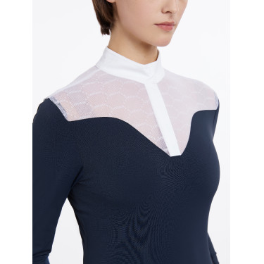 Polo de concours Emily LeMieux manches longues Polo de concours Emily LeMieux manches longues