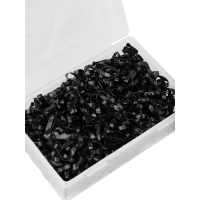 Boites d'élastiques silicone LeMieux Noir Boites d'élastiques silicone LeMieux Noir