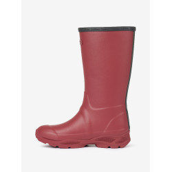 Bottes en caoutchouc LeMieux Ultra Stride Young Rider Ember Bordeaux