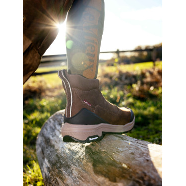 Bottines LeMieux Trex imperméables à Zip Marron Bottines LeMieux Trex imperméables à Zip Marron