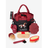 Ensemble de pansage Mini LeMieux Rouge