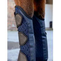 Guêtres de transport LeMieux Kudos mesh 3D Marine Bleu marine