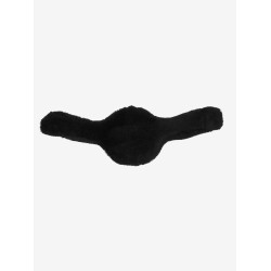 Protection de sangle bavette LeMieux Anatomic Merino+ Noir Protection de sangle bavette LeMieux Anatomic Merino+ Noir