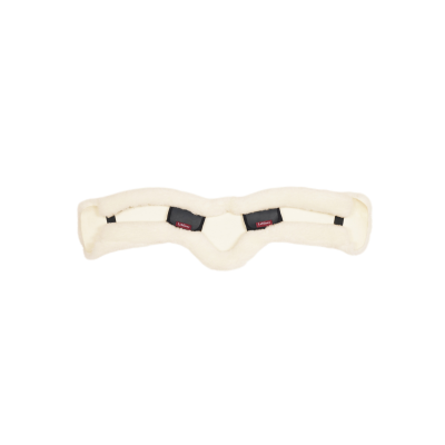 Protection de sangle de dressage LeMieux Anatomic en laine Merino+ Naturel
