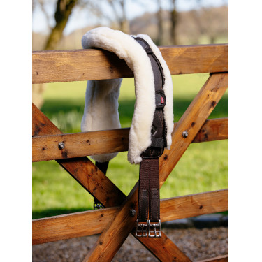 Protection de sangle de jumping LeMieux Anatomic en laine Merino+ Protection de sangle de jumping LeMieux Anatomic en laine Merino+